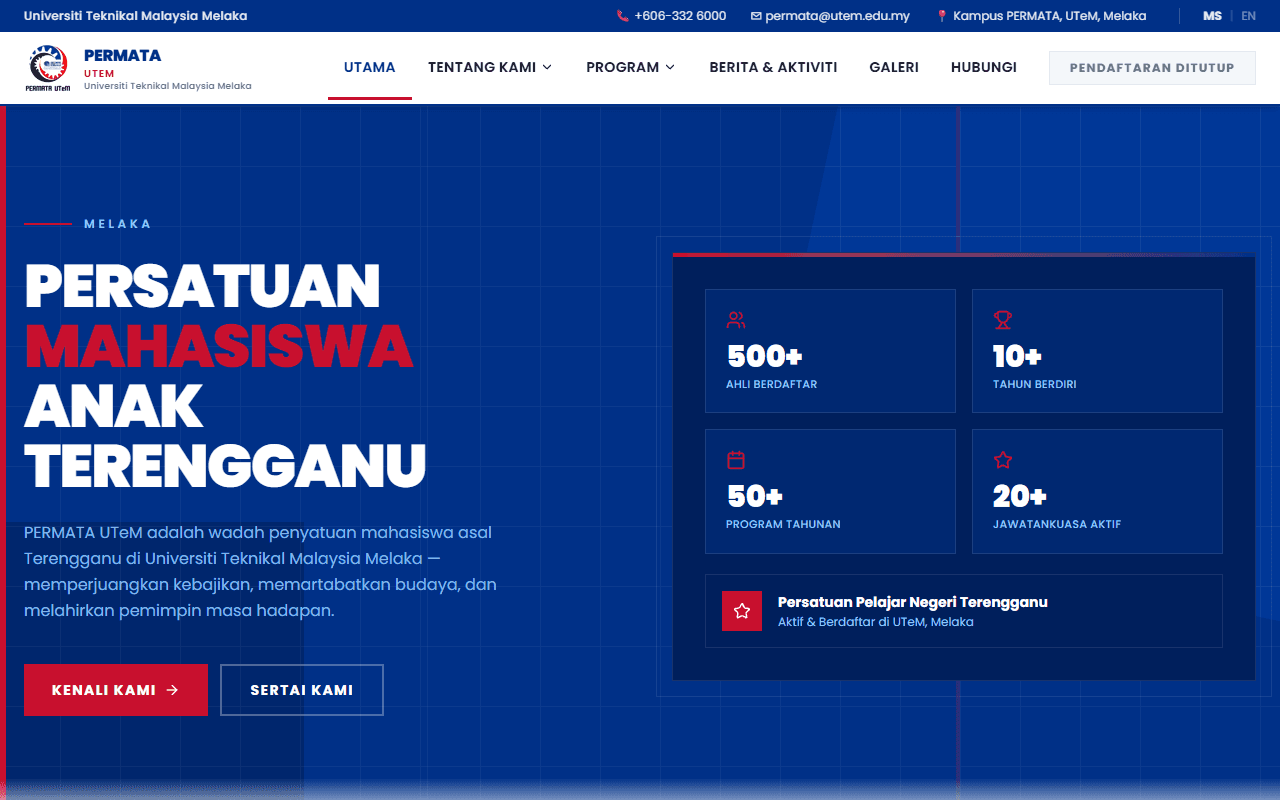 Organisation Website